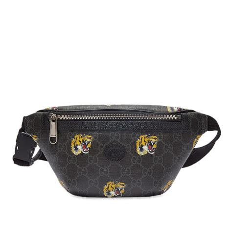 gucci tiger waist bag|Gucci fanny pack with tiger.